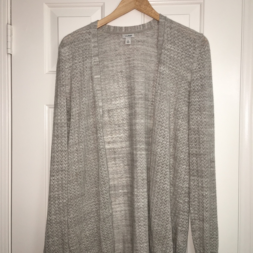 L.L. Bean Open Cardigan